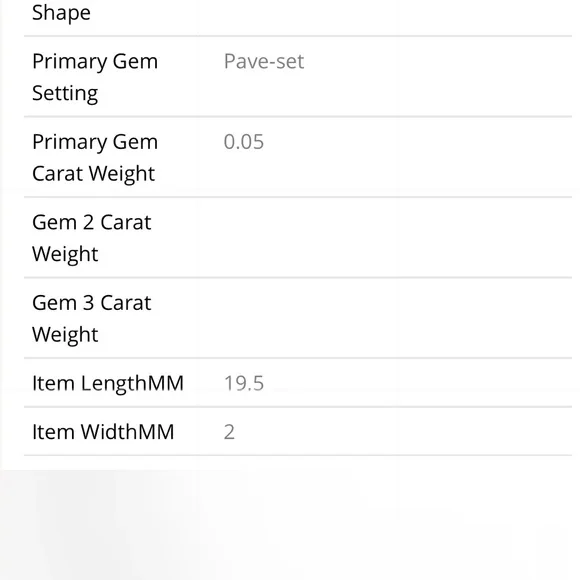 10k solid gold real diamond yellow gold dainty climber earrings, gift for her - Picture 3 of 3